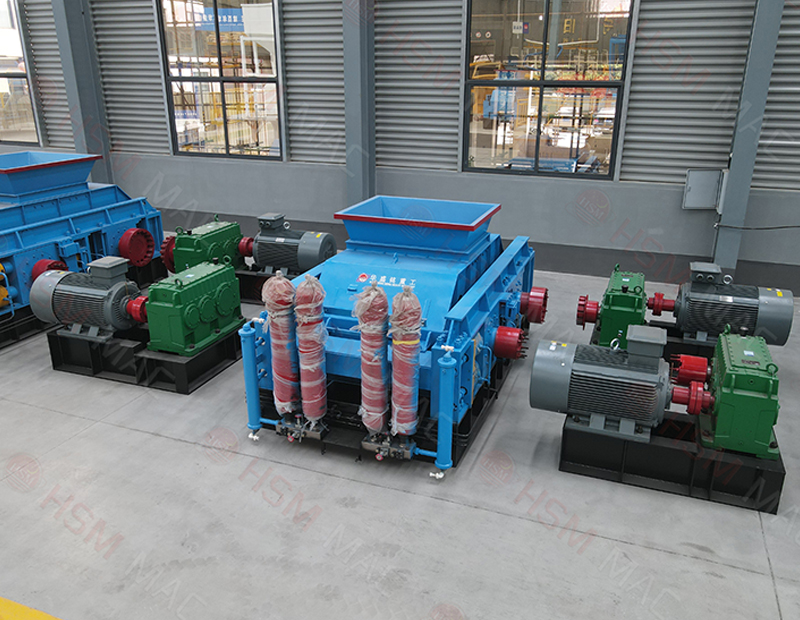 高压对辊破碎机