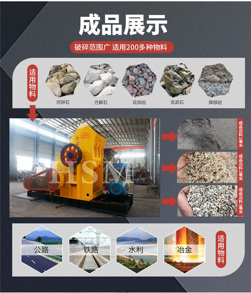 双级破碎机适应物料 双级破碎机适应物料