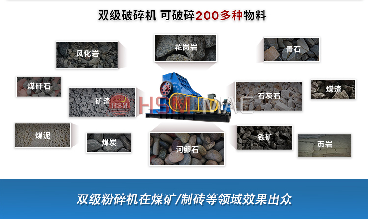 煤矿用粉碎机适用物料